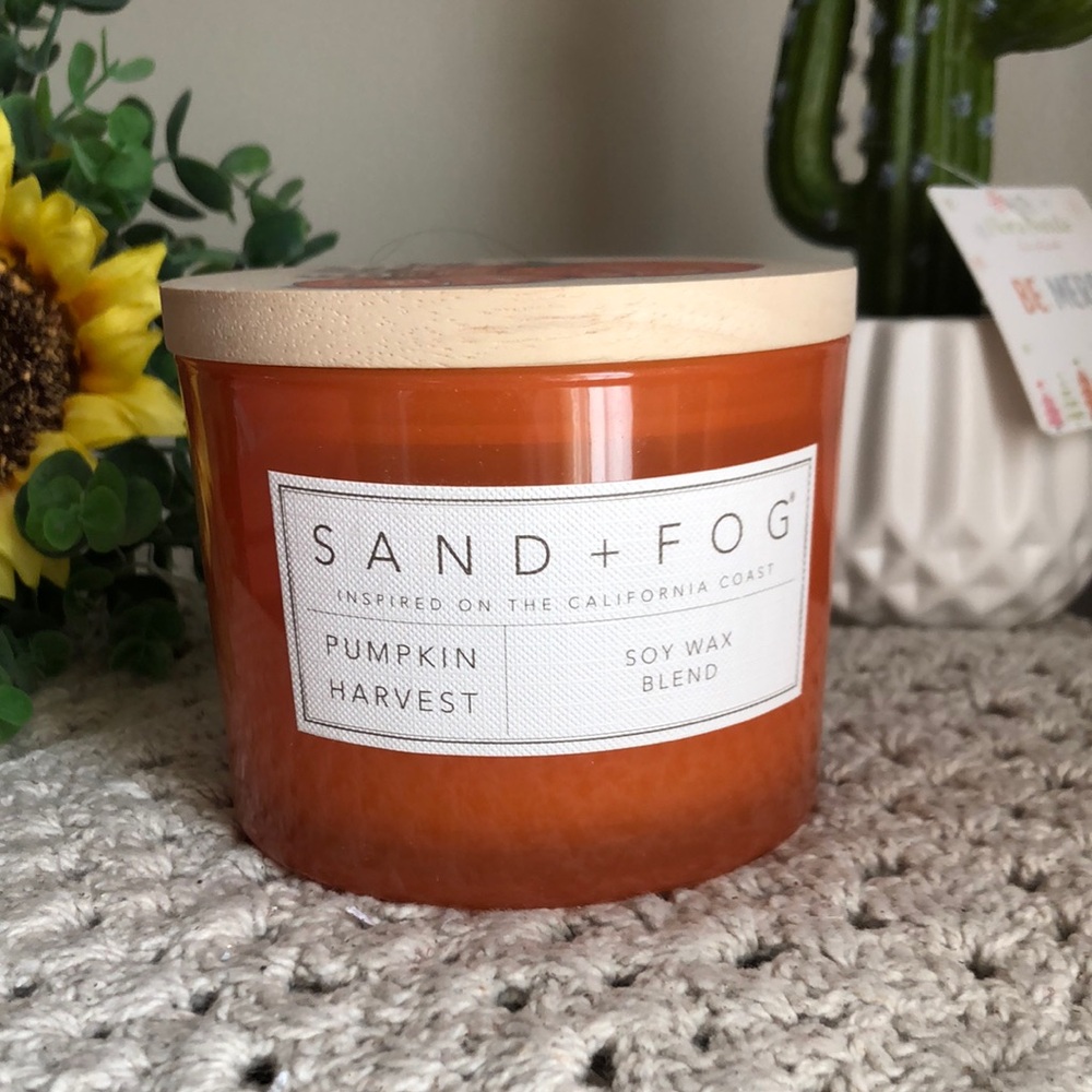 Sand + Fog Pumpkin Harvest Candle 2 wick